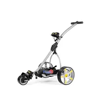 Chariot de golf électrique à cadre en acier personnalisé, usine G9R, chariot de golf léger à pousser avec télécommande et croisière automatique