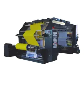 Kantong kertas Label kantong plastik printer Flexographic Plc kontrol digital Ci Flexo mesin cetak 4 warna 6 warna 8 warna