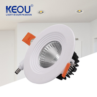 KEOU Cob Downlight 7W 12W 18W 30W Éclairage encastré LED Spots