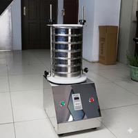 Tamis vibrant rotatif en acier inoxydable de qualité alimentaire, tamis automatique pour le nettoyage de la farine et des poudres, tamis à billes rebondissantes