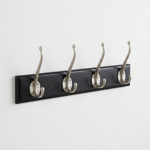 AK Brass Stainless Steel Multi <b>Hook</b> <b>Coat</b> Rack Heavy Duty Wall Mounted Hanger Clothes <b>Hook</b> <b>Decorative</b> Wall Hanger Home Decor - Product Image 2