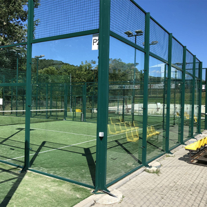 Paredes arquitectónicas de cancha de Squash, 10mm, 12mm, <span class=keywords><strong>vidrio</strong></span> templado para Cancha de Pádel de tenis con Accesorios de instalación - Product Image 1