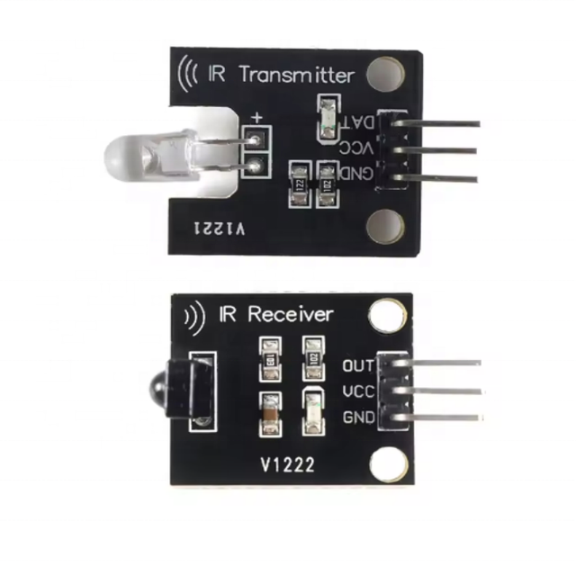 IR Infrared Transmitter Receiver Module Kit 38KHz 10M Range 5V Learn Remote Control Signals Smart Home RC Car