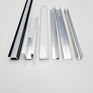 Produttore 6063 6061 T5 T6 argento nero anodizzato canale Led personalizzato alluminio estruso profilo in alluminio - Product Image 2