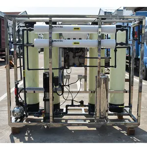 Perawatan Air Industri 500LPH Unit Pemurni Air Osmosis Terbalik untuk Air Minum