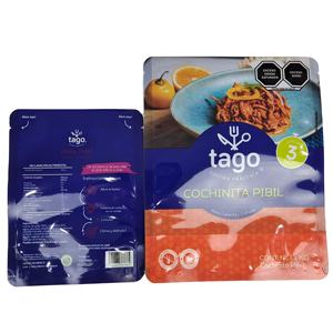 Bolsa <span class=keywords><strong>de</strong></span> Mylar con Sellado Térmico Personalizada del Fabricante, Sellado <span class=keywords><strong>de</strong></span> Tres Lados, para Condimento <span class=keywords><strong>de</strong></span> Falafel, Repollo Encurtido, Salsa <span class=keywords><strong>de</strong></span> <span class=keywords><strong>Soja</strong></span>, Bolsa <span class=keywords><strong>de</strong></span> Muestra - Product Image 3