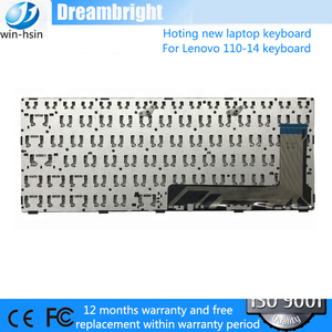 Tastiera per Laptop Lenovo Ideapad 110-14 110-14ISK con Cornice Nera e Pulsante di Accensione - Product Image 4