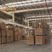 Système empilable mobile de supports de chariot élévateur en métal de stockage résistant avec les bras démontables