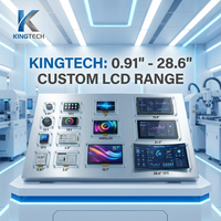 Écran tactile LCD TFT industriel extérieur Kingtech OEM 7 pouces 800x480 RGB lisible en plein soleil, modules d'affichage LCD tactiles HD-MI