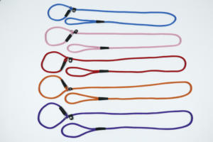 Muker Custom P-Shaped Nylon <b>Dog</b> Training Tape <b>Leash</b> Solid Hot Selling Multifunctional Pet <b>Leash</b> Adjustable Made of Polyester - Product Image 3