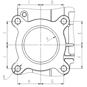 Bộ Phận Thân Van Tiết Lưu F01R00Y010 Vạn Lý Trường Thành Rực Rỡ - Product Image 3