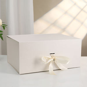 مغناطيس التعبئة جاهزة للشحن أسود أبيض أحمر وردي أزرق شريط فاخر مع إغلاق مغناطيسي صندوق هدايا - Product Image 4