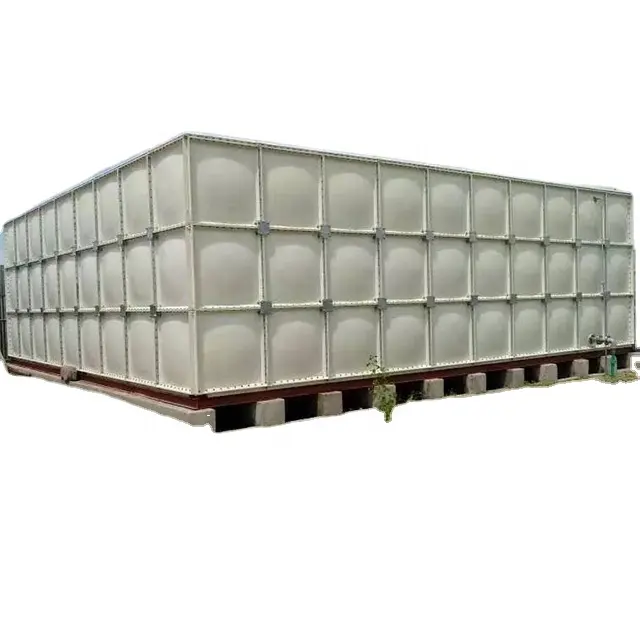 Factory Direct Selling Rechthoekige Grp Fiber Glas Water Tank Maleisië Filippijnen India Landbouw Frp Panel Water Tank