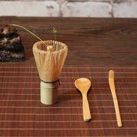 Cuillère à Matcha en Bambou Faite à la Main, Écologique, Style Américain, Accessoire pour Cérémonie du Thé à Domicile pour les Amateurs de Thé Vert