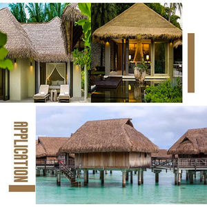 Hawaiian Plas pays simulé 5 Metro herbe <span class=keywords><strong>Imitation</strong></span> <span class=keywords><strong>tuile</strong></span> tahitienne synthétique véritable matériau <span class=keywords><strong>de</strong></span> <span class=keywords><strong>toiture</strong></span> résistant à la chaume - Product Image 6