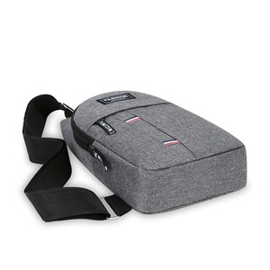 Men's Crossbody Bag Oxford Cloth Gray Black Blue Fashionable Chest Bag For Leisure Travel Summer 2024 - Product Image 3