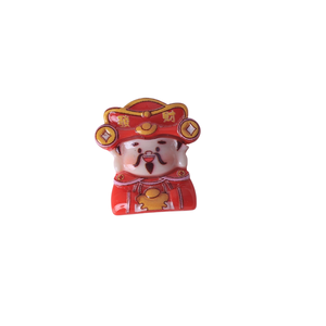 Nouvel An Chinois : Accessoires de Bijoux Personnalisés en Résine DIY, Patchs et Matériaux pour Voitures, Motif Guanyin Bodhisattva, le Dieu de la Richesse - Product Image 6