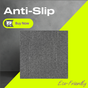 Grand tapis <span class=keywords><strong>de</strong></span> sol carré 50x50 à motifs rayés modernes, entièrement pavé, anti-collision, avec couverture épaisse - Product Image 1