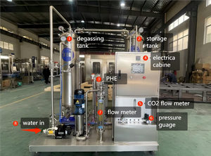 <span class=keywords><strong>Machine</strong></span> de remplissage automatique de boissons DCGF pour bière et eau gazeuse 380V/220V Haute capacité 1000-2000BPH Contrôle PLC à écran tactile - Product Image 3