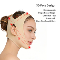 Bandeau anti-âge réutilisable pour lifting facial et double menton, prix de gros