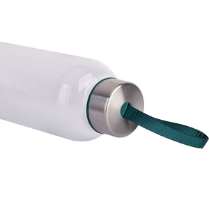 Bpa Gratis Op Maat Gemaakte 500Ml/17Oz Tritan Drink Waterfles Voor Sport Draagbare Plastic Heldere Waterfles Met Lanyard - Product Image 6