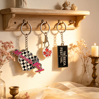 Porte-clés en métal personnalisé, logo gravé, alliage de zinc, porte-clés moulé sous pression, cadeau promotionnel, souvenir, vente en gros, usine OEM