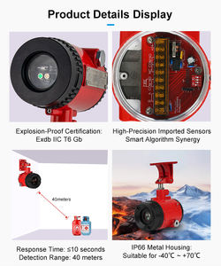 <span class=keywords><strong>Détecteur</strong></span> <span class=keywords><strong>de</strong></span> flamme infrarouge UV à trois bandes multispectres pour <span class=keywords><strong>extérieur</strong></span>, approuvé ATEX CE, prix fabricant - Product Image 6