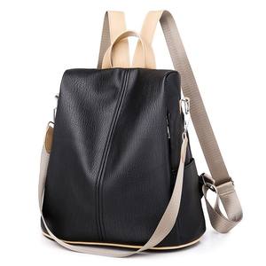 ALL PASS – <span class=keywords><strong>sac</strong></span> à dos en cuir souple pour femme, <span class=keywords><strong>sac</strong></span> de voyage antivol à double usage, <span class=keywords><strong>tendance</strong></span> et polyvalent, nouvelle collection <span class=keywords><strong>2022</strong></span> - Product Image 2
