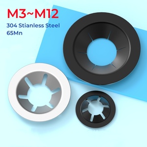 Anneau <span class=keywords><strong>de</strong></span> retenue externe autobloquant en acier inoxydable 304 65Mn M3~M12, à enfoncer sur un palier d'arbre, <span class=keywords><strong>rondelle</strong></span> à clipser extérieure - Product Image 5