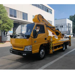 New Hot Selling Top Quality Customized JMC 24m Telescopic Boom Bucket Vehicle Aerial Work Truck High-altitude Operation Truck