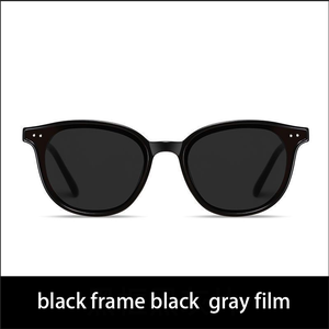 Gafas de Sol Vintage para PC, Monturas Negras para Todo Tipo de Rostro, Gafas de Moda con Protección UV400, Unisex - Product Image 4