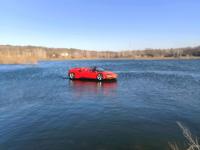 Nouveau modèle de jet ski, supercar aquatique, voiture de sport nautique, acier, métal, lac