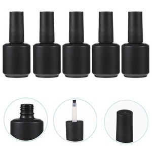 Nhà Máy Giá sơn móng tay chai tùy chỉnh Nylon Nail Set bàn chải cap sơn móng tay Gói cho gel đánh bóng thiết kế - Product Image 1