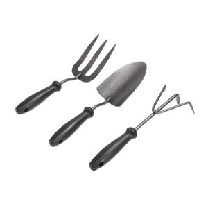 Outils de jardinage, ensemble de 3 pièces, manche en plastique, acier au carbone, durable, pour la plantation de bonsaï et de fleurs - Product Image 4