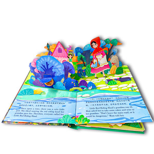 Servicio <span class=keywords><strong>de</strong></span> Impresión <span class=keywords><strong>de</strong></span> Libros Pop-up 3D Personalizados para Niños, Libros Educativos y Promocionales Hechos a Mano con Papel Móvil - Product Image 1