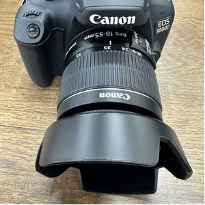กล้อง <span class=keywords><strong>Canon</strong></span> EOS <span class=keywords><strong>3000D</strong></span> มือสอง พร้อมเลนส์ EF-S 18-55mm III ความละเอียด 18MP ระบบ APS-C บันทึกวีดีโอ Full HD รองรับ Wi-Fi สภาพดีเยี่ยม ผ่านการทดสอบแล้ว เหมาะสำหรับการเดินทางและถ่ายภาพ - Product Image 3