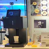 EVEBOT Nueva Máquina Automática de Impresión de Café con Cámara Selfie USB de Alta Resolución y Alta Velocidad, Compatible con Material PLA y Cama Caliente de Aluminio