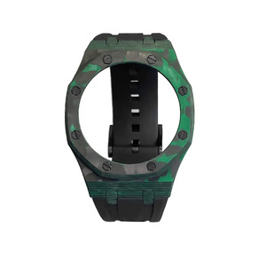 Caja de Fibra de Carbono Forjada Luminosa de Lujo Lionorm con Correa de Repuesto de Caucho FKM para Kit de Modificación de Reloj <span class=keywords><strong>Gshock</strong></span> GA-<span class=keywords><strong>2100</strong></span> - Product Image 5