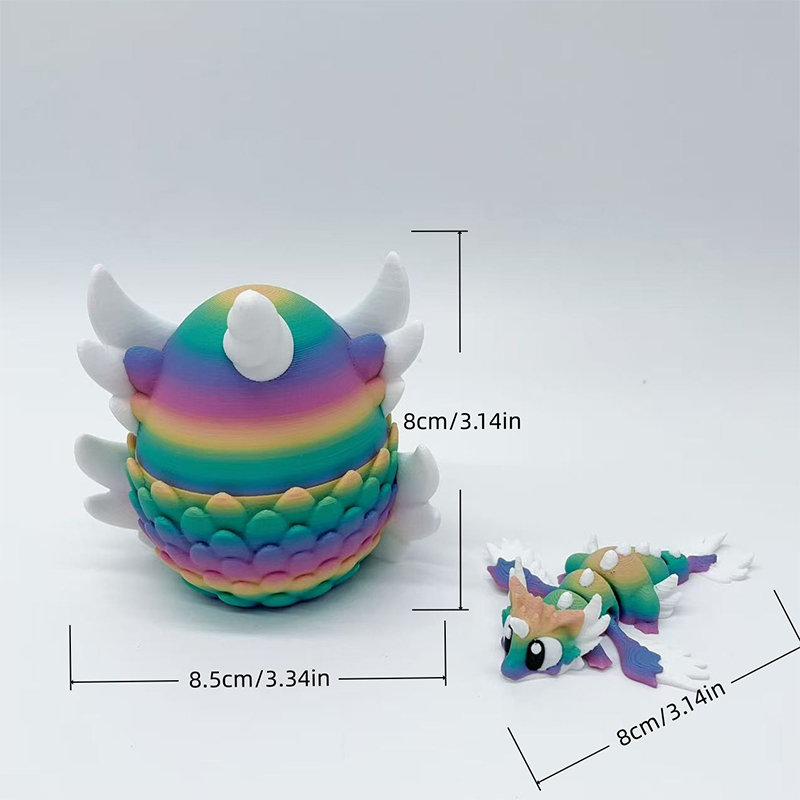 Angel Dragon et Angel Dragon Egg (couleurs de bonbons aléatoires)