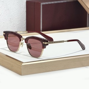 แว่นกันแดดทรงสี่เหลี่ยมแบบเต็มกรอบ UV400 สไตล์ลำลองสำหรับทุกเพศ รุ่น <span class=keywords><strong>SARTRE</strong></span> ผลิตด้วยมือจากญี่ปุ่น แบรนด์ JJMM รุ่น Holiday ปี 2026 รุ่นใหม่ นำเข้าจากต่างประเทศ ระดับหรูหรา - Product Image 2