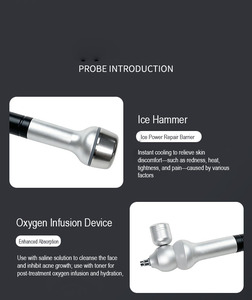 Appareil professionnel d'hydrodermabrasion, nettoyage en profondeur des pores, élimination des points noirs, hydratation de la peau du visage, machine à oxygène - Product Image 4