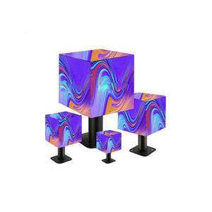 Écran LED Cube 32cm sur pied pour extérieur, panneau publicitaire graphique P2.5 - Product Image 3