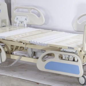 Cama de Hospital Kang Zhi Xing KX-828b con Estructura de Acero al Carbono Ajustable con Barandillas Laterales para Uso Médico - Product Image 2