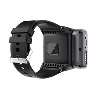 Montre connectée Android 4G UNIWA DM200 avec écran tactile carré, appels vidéo Wi-Fi, caméra, suivi du sommeil et bracelet en silicone