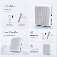 Earphone TWS Nirkabel Berkualitas Tinggi, Laris Manis, Anti Air, Cocok untuk Olahraga, 4 Pasang Earbuds