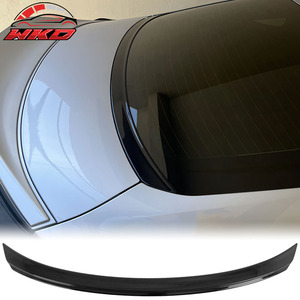 Convient pour Subaru BRZ 2022-2026, becquet de coffre style D, noir brillant - Product Image 1