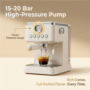 Cafetera Espresso de 20 Bares con 4 Modos, Espumador de Leche Manos Libres, Cafetera para Cappuccinos y Lattes - Product Image 3