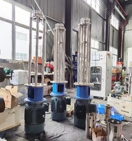 Polyc 300L Peinture Haute Vitesse Haute Cisaillement Mélangeur Dispersant Émulsifiant Homogénéisateurs Avec Levage Hydraulique Électrique