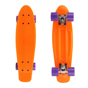 Queue de poisson en forme de poisson, accessoires de <span class=keywords><strong>Skateboard</strong></span> complet, 22 pouces, haut de gamme, LED, bon marché, pour les filles, offre spéciale - Product Image 2