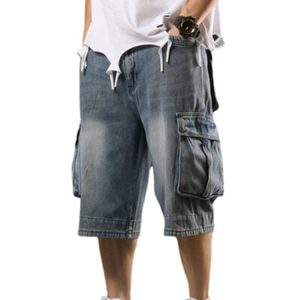 กางเกงยีนส์ขายาวสำหรับผู้ชายกางเกงยีนส์ขายาวแฟชั่นแนวสตรีทโลโก้ตามสั่งพิมพ์ลายสำหรับสั่งซื้อจำนวนมาก - Product Image 1